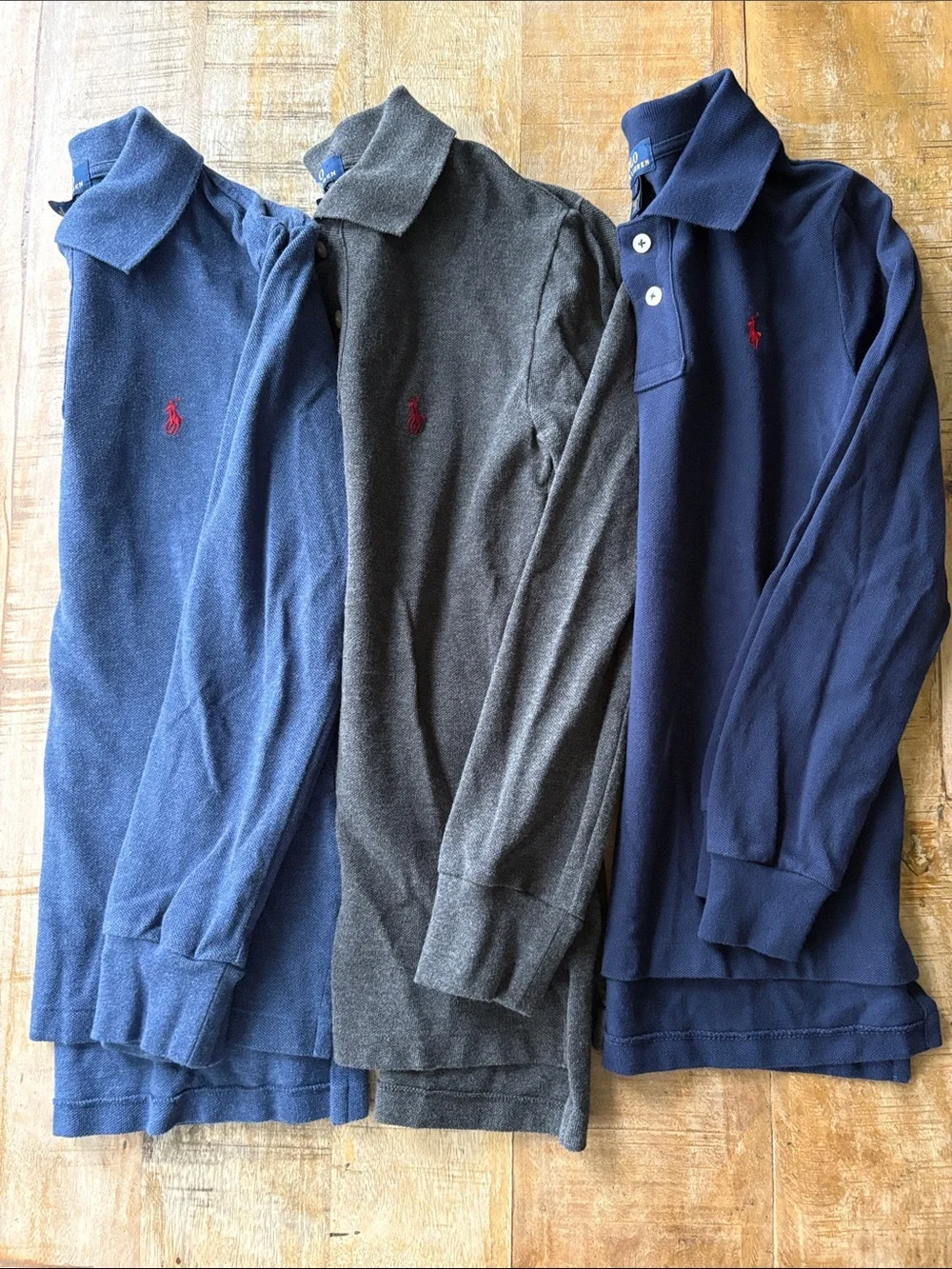 Ralph Lauren Boys Long-Sleeve Polo Shirts size 7/8